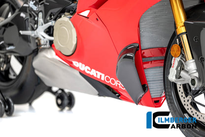 Radiator sidepod (rechts) glanzend carbon Ducati Panigale V4S (2025+)