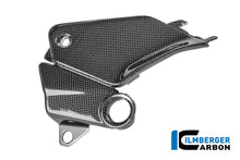 Cover aan de zijkant van de tank links glanzend carbon Ducati Panigale V4 Tricolore Italia (2025+)