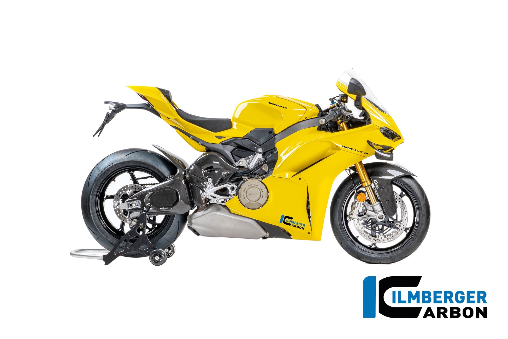 Hielbeschermer (rechts) glanzend carbon Ducati Panigale V4 Tricolore Italia (2025+)