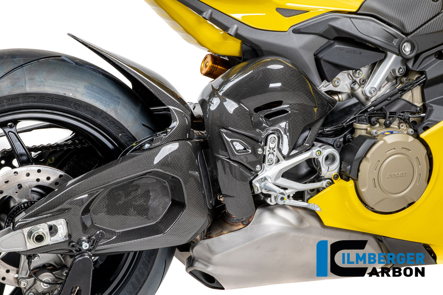Hielbeschermer (rechts) glanzend carbon Ducati Panigale V4 Tricolore (2025+)