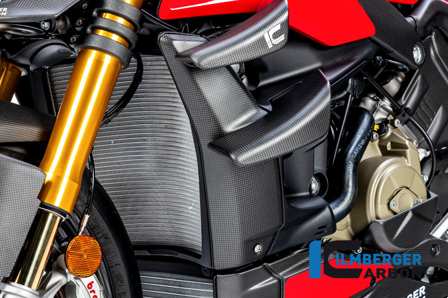 Winglet Kit vänster sida Matt Carbon Ducati Streetfighter V4 (2023-2024)
