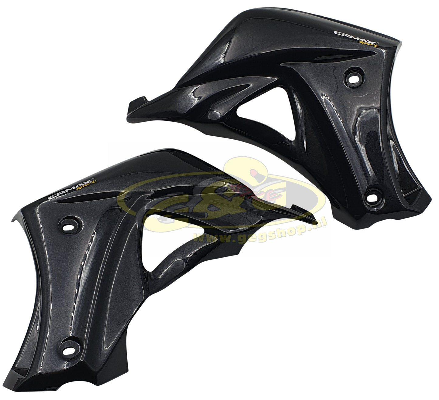 Ermax Radiator Side Panels Yamaha FZ6 N 2004-2010 (Sold per Pair)