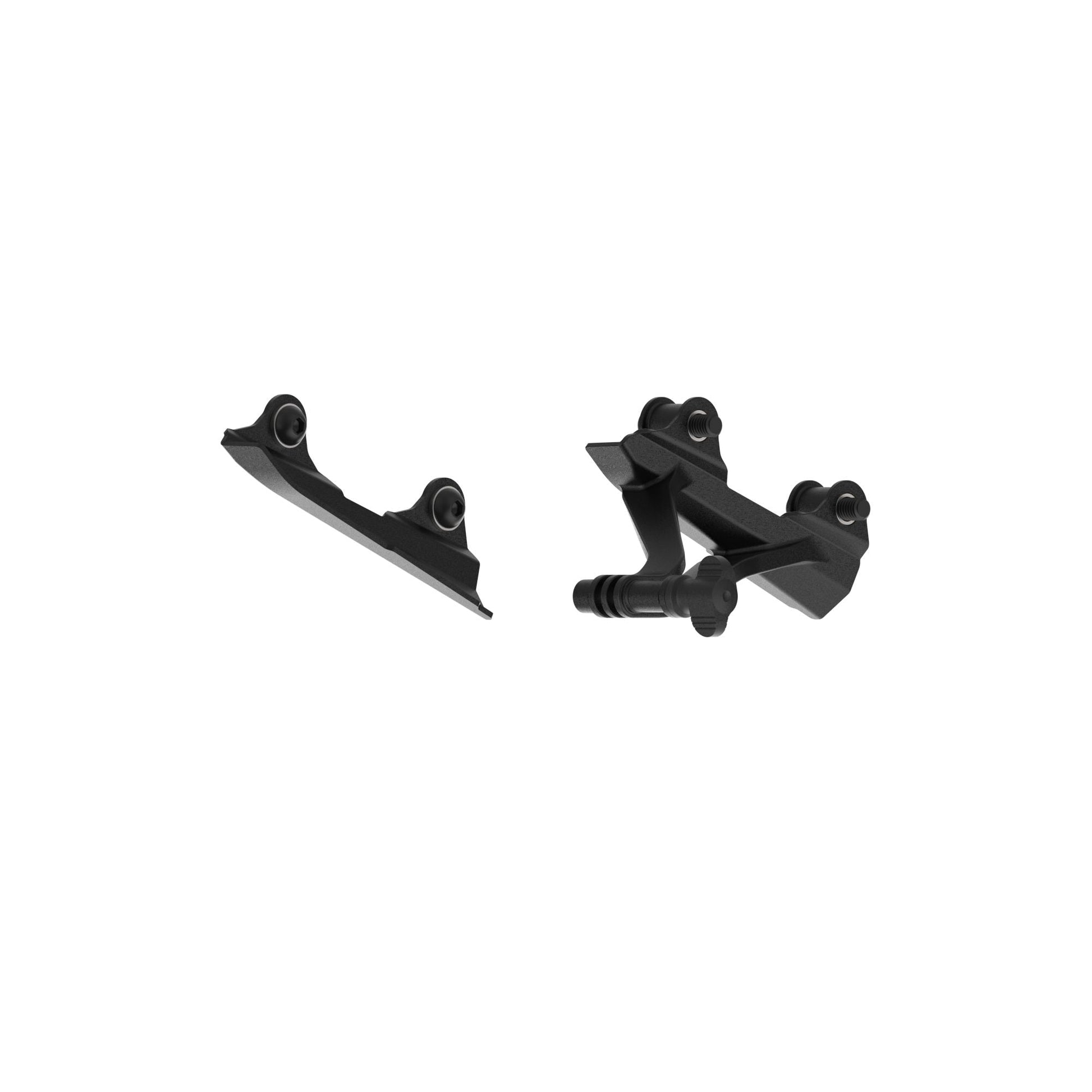 Evotech Footpeg Rear facing Action Camera / Pillion Peg Cover Mount  -  Triumph Street Triple 765 R (2023+) (Right-hand Side)