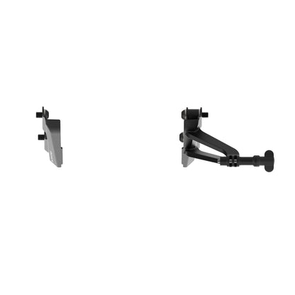 Evotech Footpeg Rear facing Action Camera / Pillion Peg Cover Mount  -  Triumph Street Triple 765 R (2023+) (Right-hand Side)
