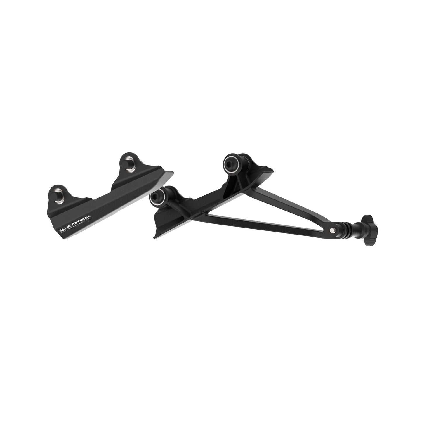 Evotech Footpeg Rear facing Action Camera / Pillion Peg Cover Mount  -  Triumph Street Triple 765 Moto2 Edition (2023+) (Right-hand Side)