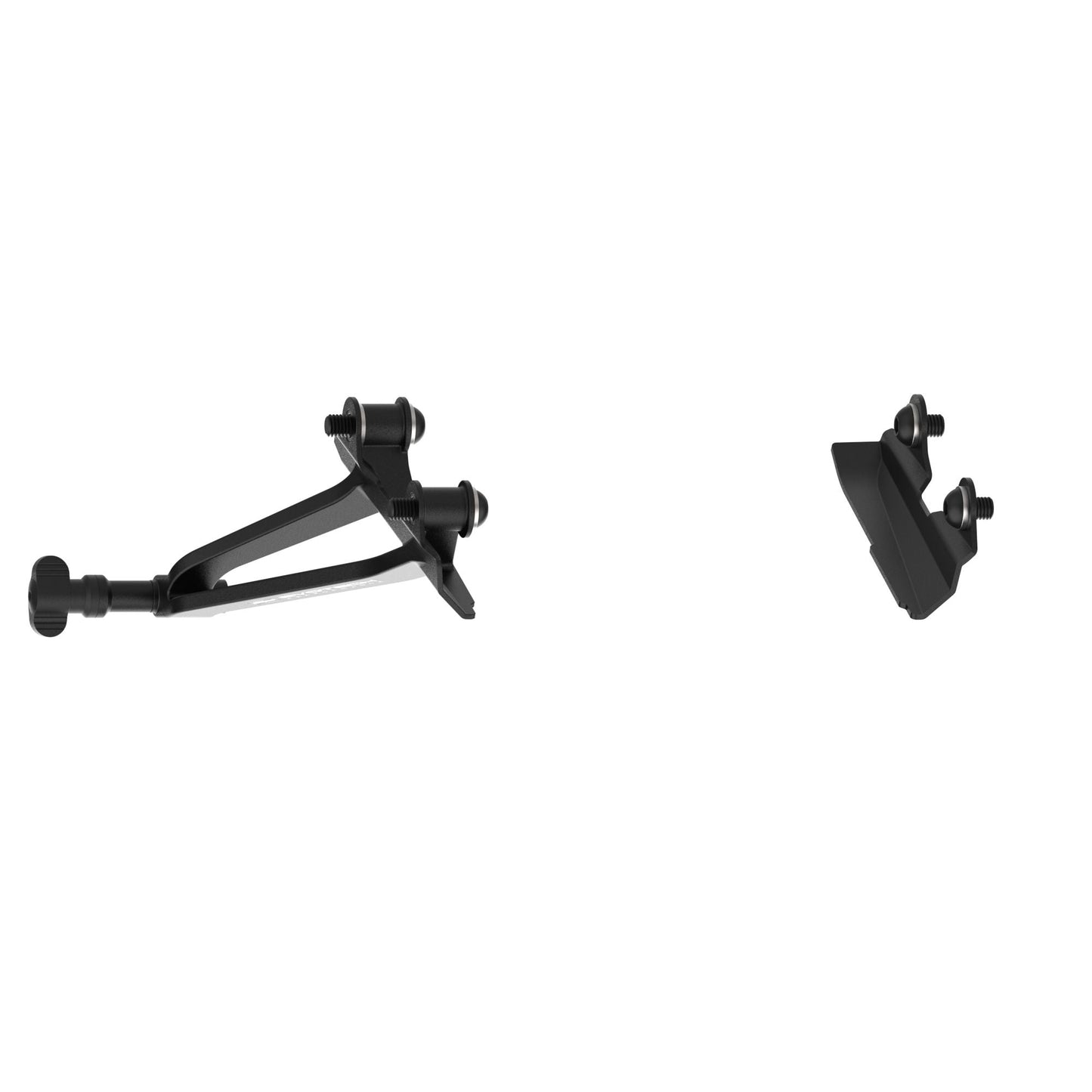 Evotech Footpeg Rear facing Action Camera / Pillion Peg Cover Mount  -  Triumph Street Triple 765 R (2023+) (Right-hand Side)