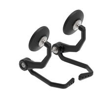 Bar End Spiegels (Retro) incl. Rem- en Koppelingshendel Beschermer Set Evotech - Yamaha MT-07 (2025+)