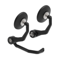 Bar End Spiegels (Retro) incl. Remhendel Beschermer Set Evotech - Moto Guzzi V7 Special (2023+)