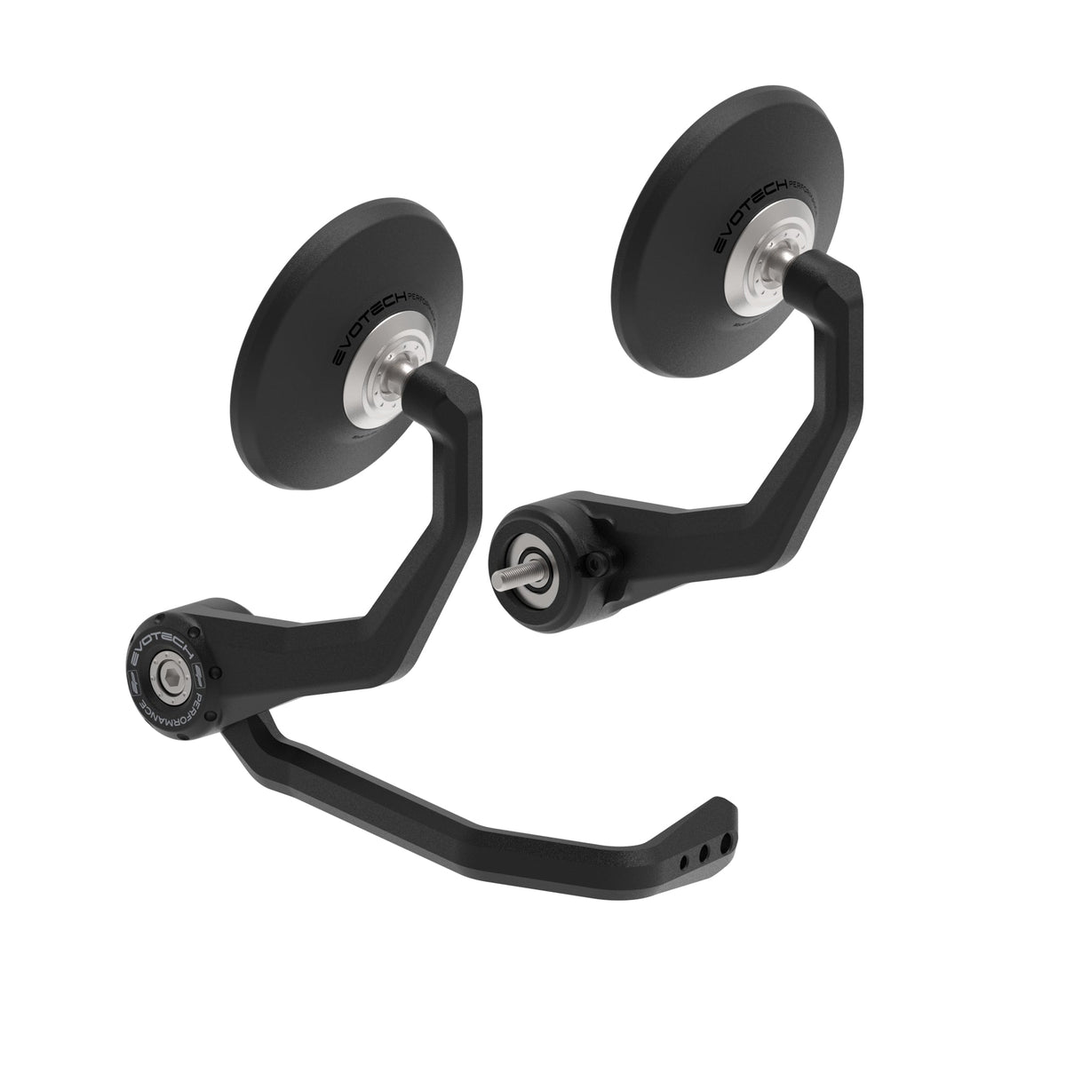 Bar End Spiegels (Retro) incl. Remhendel Beschermer Set Evotech - Royal Enfield Himalayan 450 (2025+)