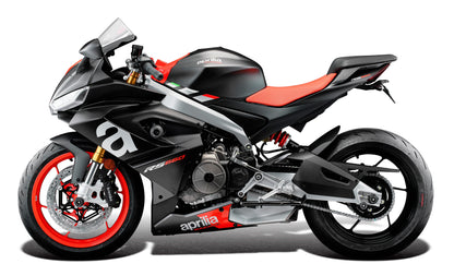 Achterbrug Beschermer Set Evotech Performance - Aprilia RS660 (2021+)
