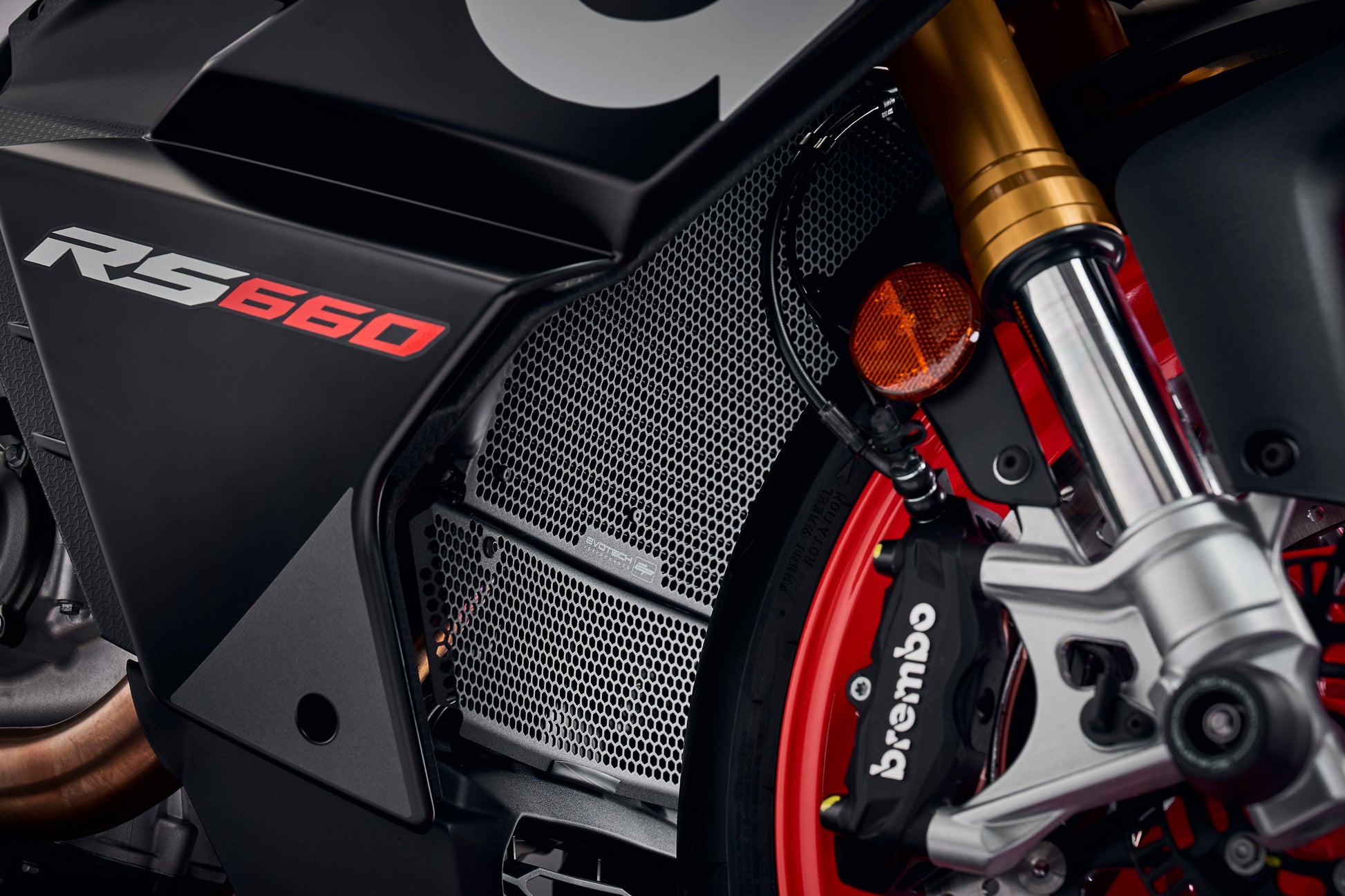 Evotech Radiator & Header Guard Set - Aprilia RS 660 (2025+)