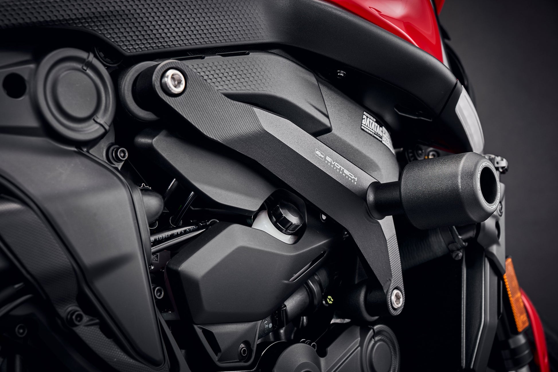 Evotech Ducati Monster 950 SP Frame Valblokken set (2023+)