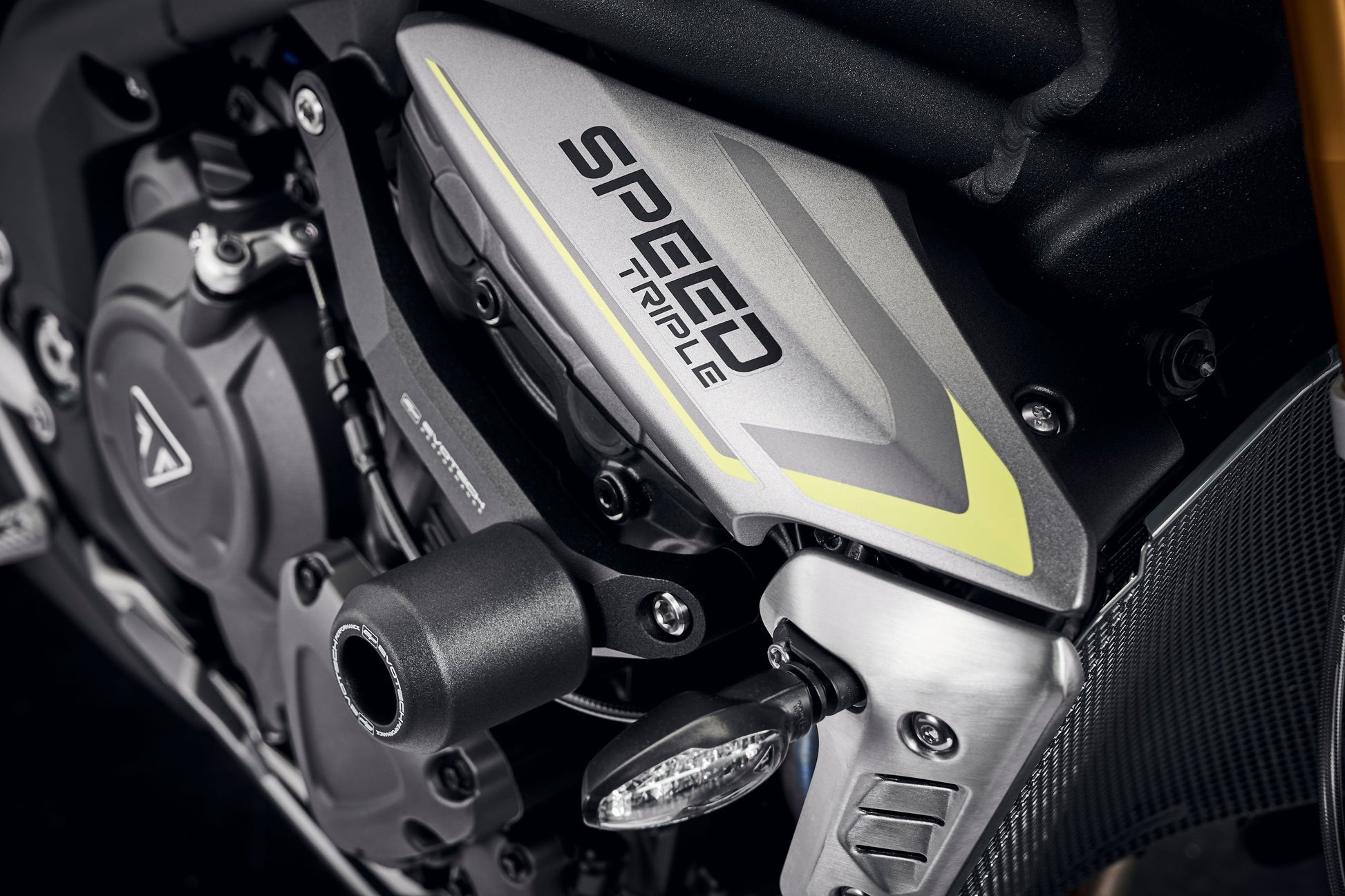 Evotech Triumph Speed Triple 1200 RS Valblokken set (2021+)