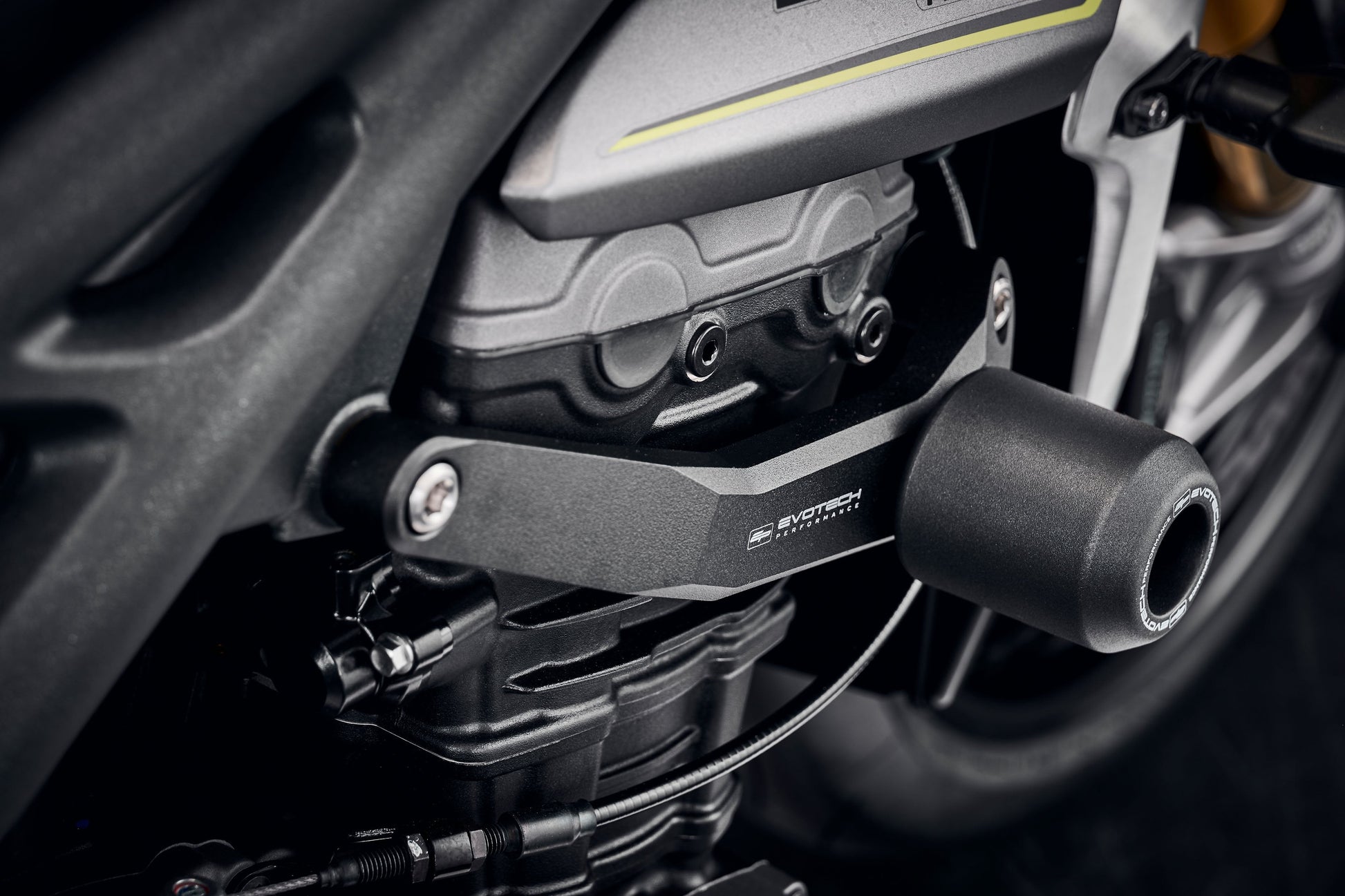 Valblokken set Evotech - Triumph Speed Triple 1200 RX (2025+)
