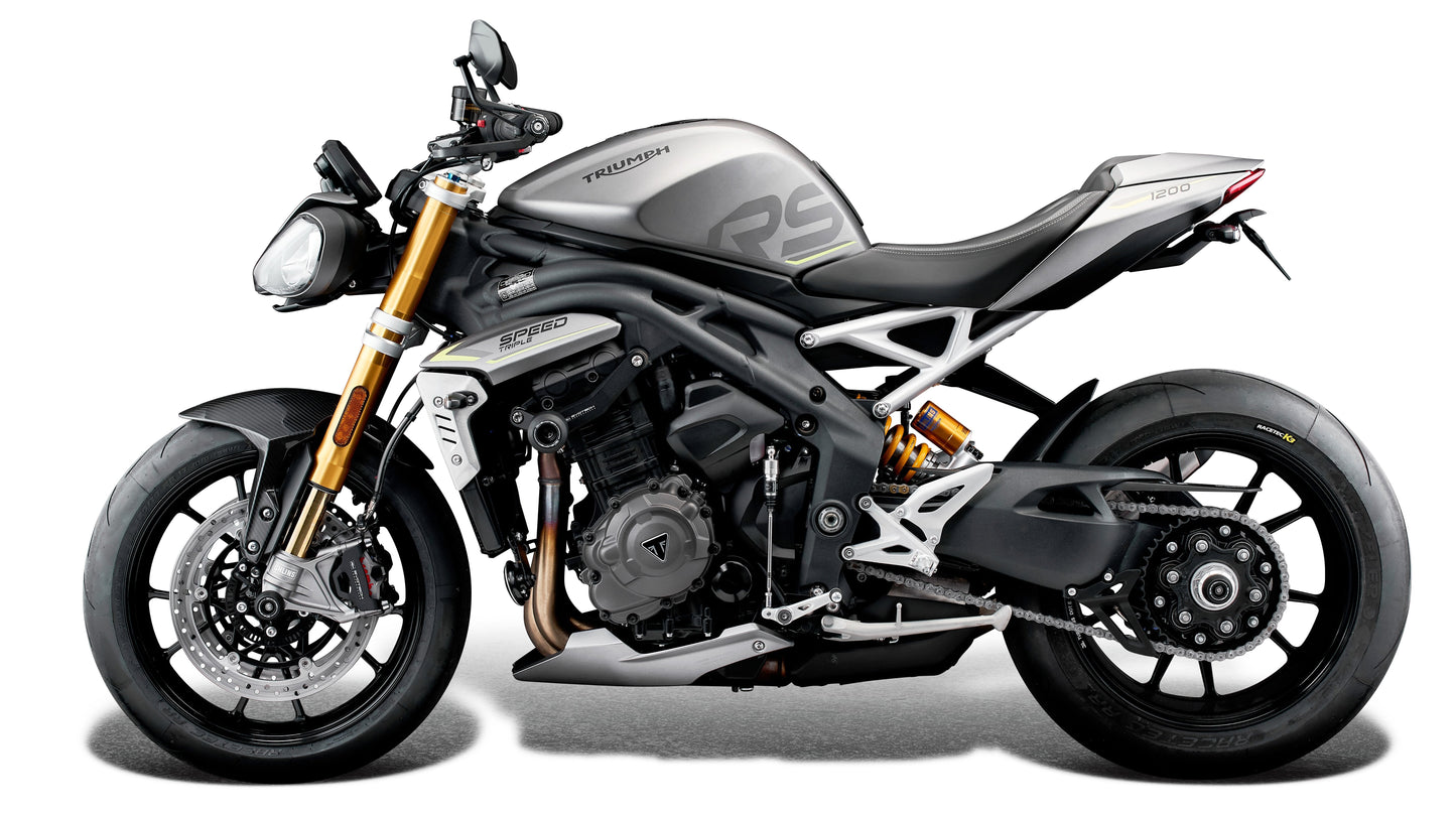 Kentekenplaathouder Evotech - Triumph Speed Triple 1200 RS (2021 - 2024)