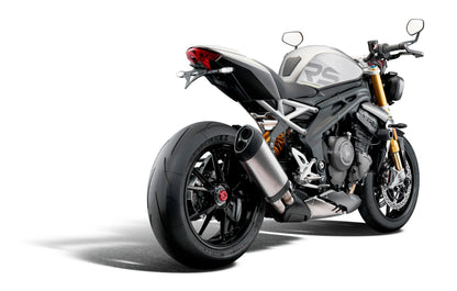 Evotech Triumph Speed Triple 1200 RS Black Uitlaatsteun (2021+)