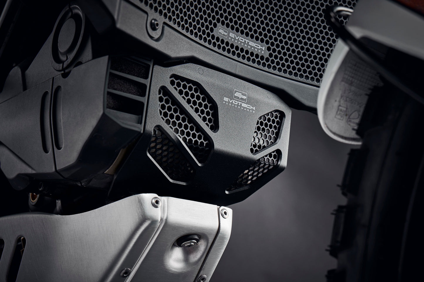 Evotech Ducati DesertX Rally Motorblok Beschermer (2024+)
