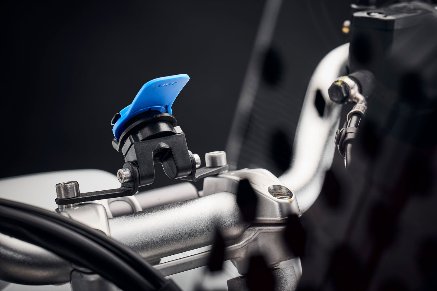 Navigatiesteun (stuurklemmontage) Evotech Performance voor Quad Lock - Yamaha MT-03 (2016-2021)