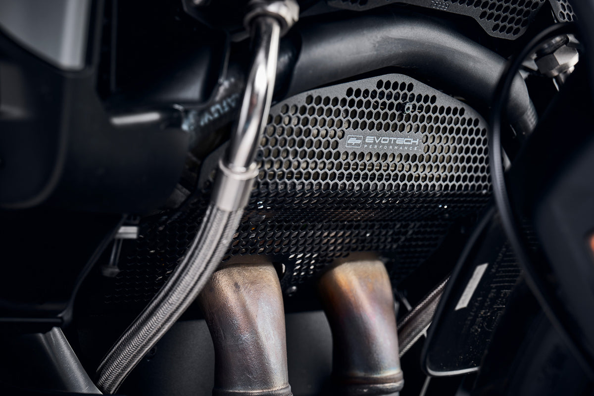 Evotech Multistrada V4 Pikes Peak Radiator Cylinder Head Guard Complete Set (2022+)