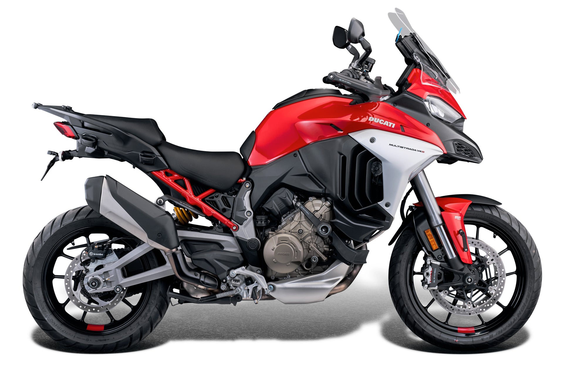 Evotech Ducati Multistrada V4 S Grand Tour Uitlaatsteun & Duosteun Vervanger Kit (2024+)