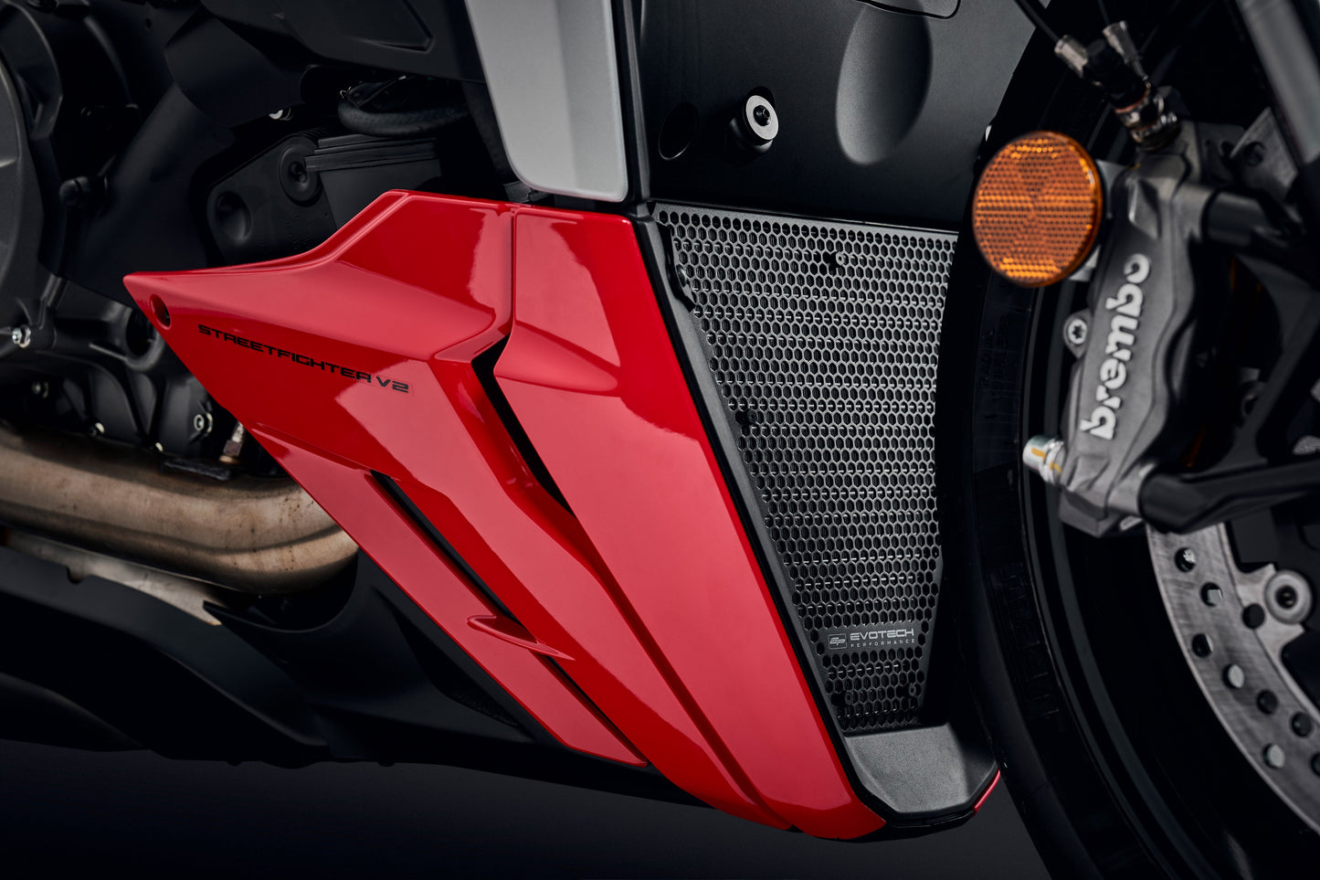Evotech Ducati Streetfighter V2 Radiatorcover Set (2022 - 2024)