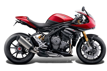 Evotech Voorvork en Achterbrug Beschermer Set - Triumph Speed Triple 1200 RR (2022+)