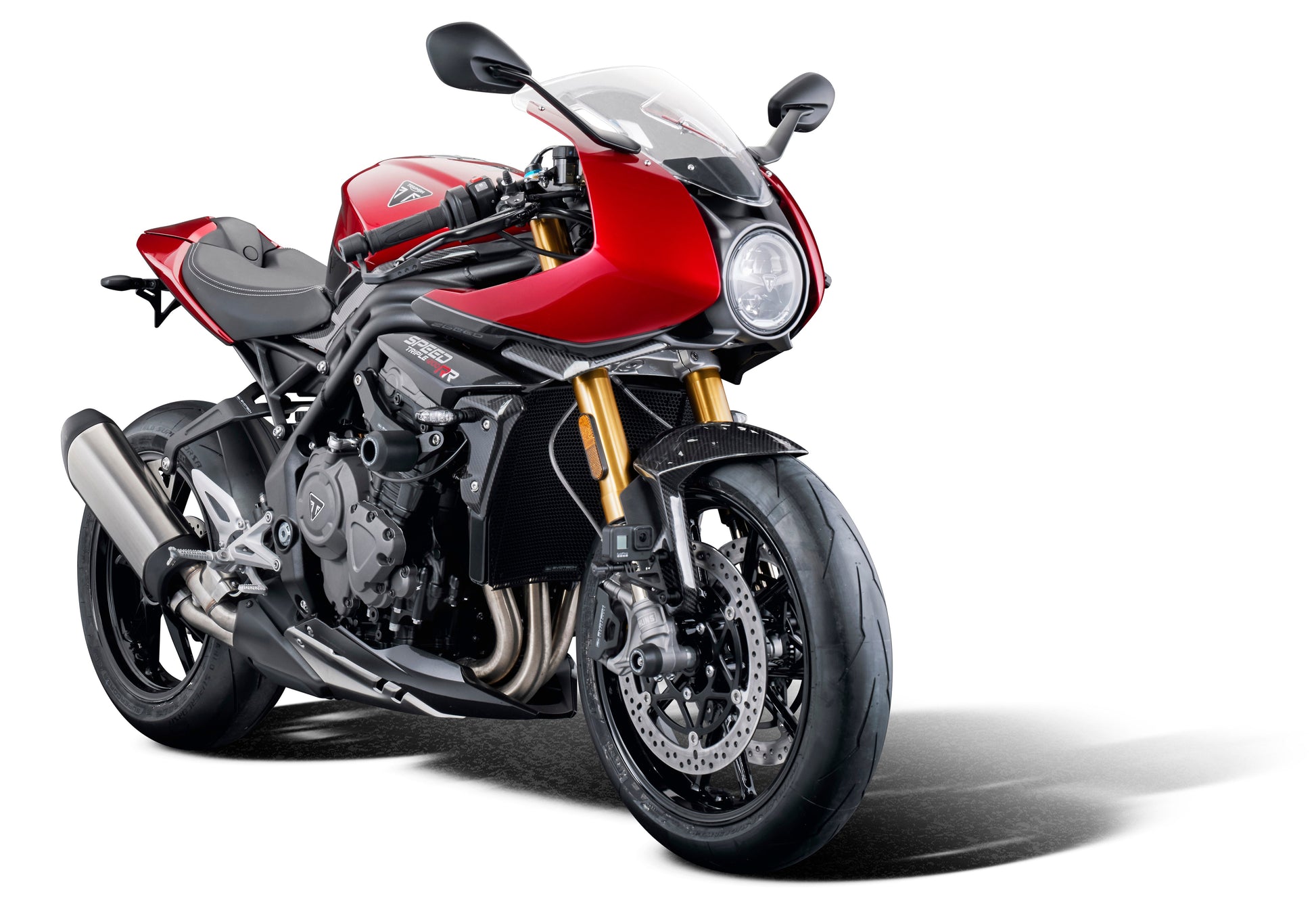 Evotech Voorvork en Achterbrug Beschermer Set - Triumph Speed Triple 1200 RR (2022+)