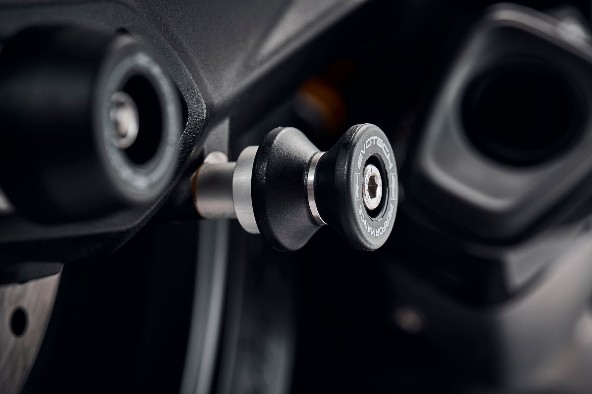 Evotech Paddock Stand Bobbins - Triumph Street Triple S (2017-2019)