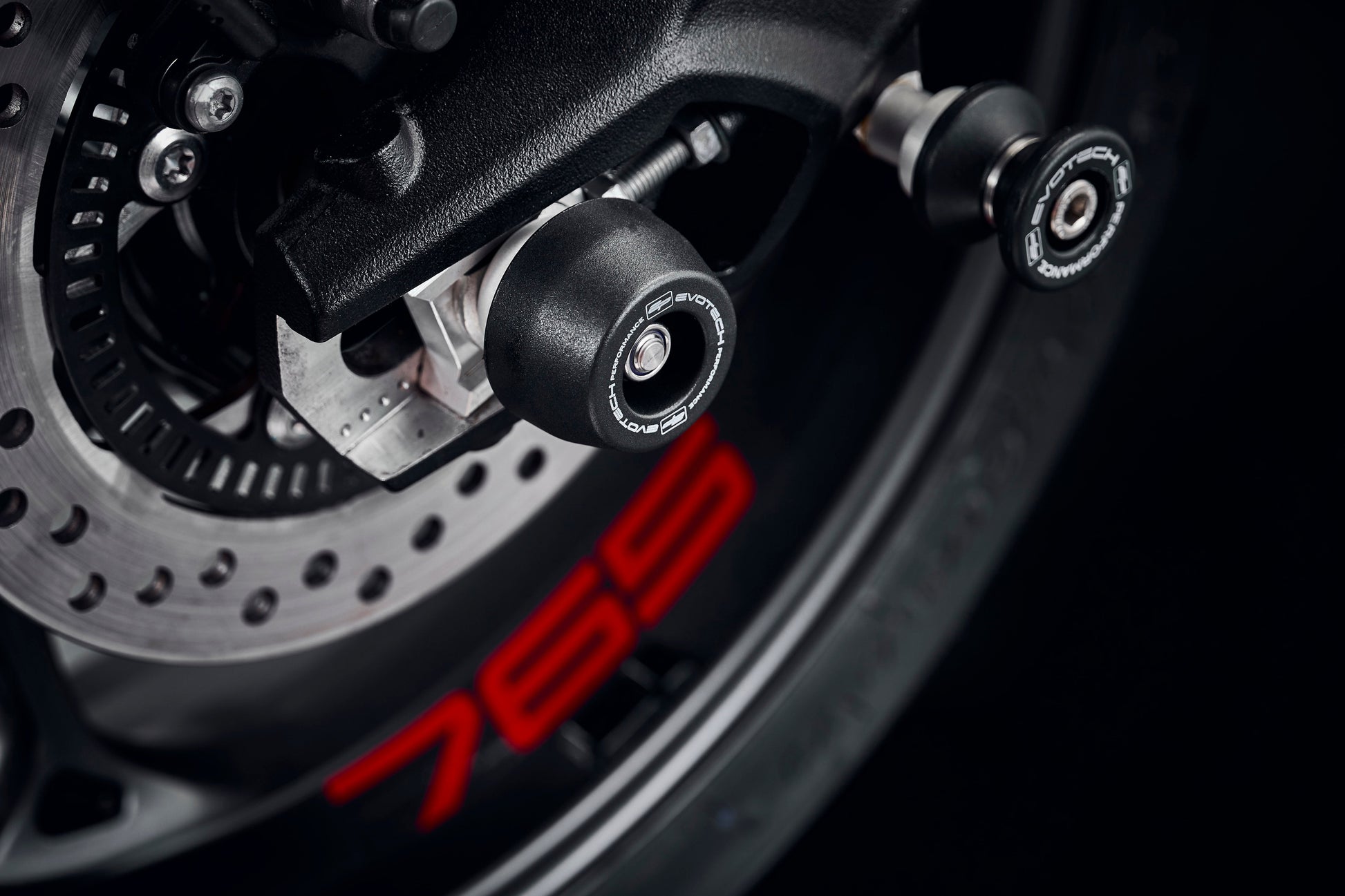 Evotech Voorvork en Achterbrug Beschermer Set - Triumph Street Triple 765 RS (2023+)