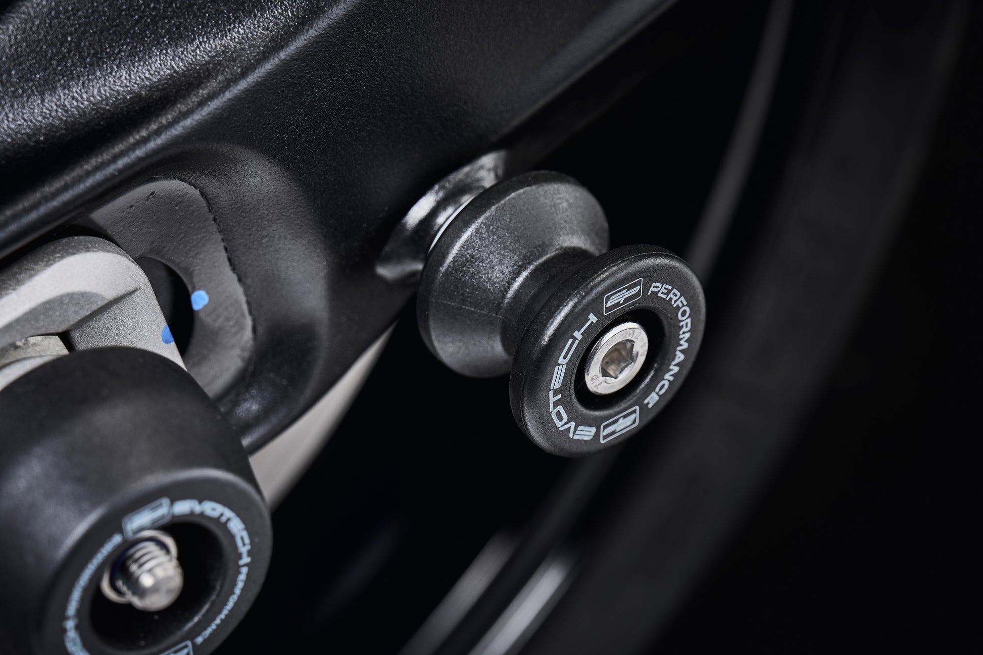 Evotech Paddock Stand Bobbins - Triumph Tiger Sport 800 (2025+)