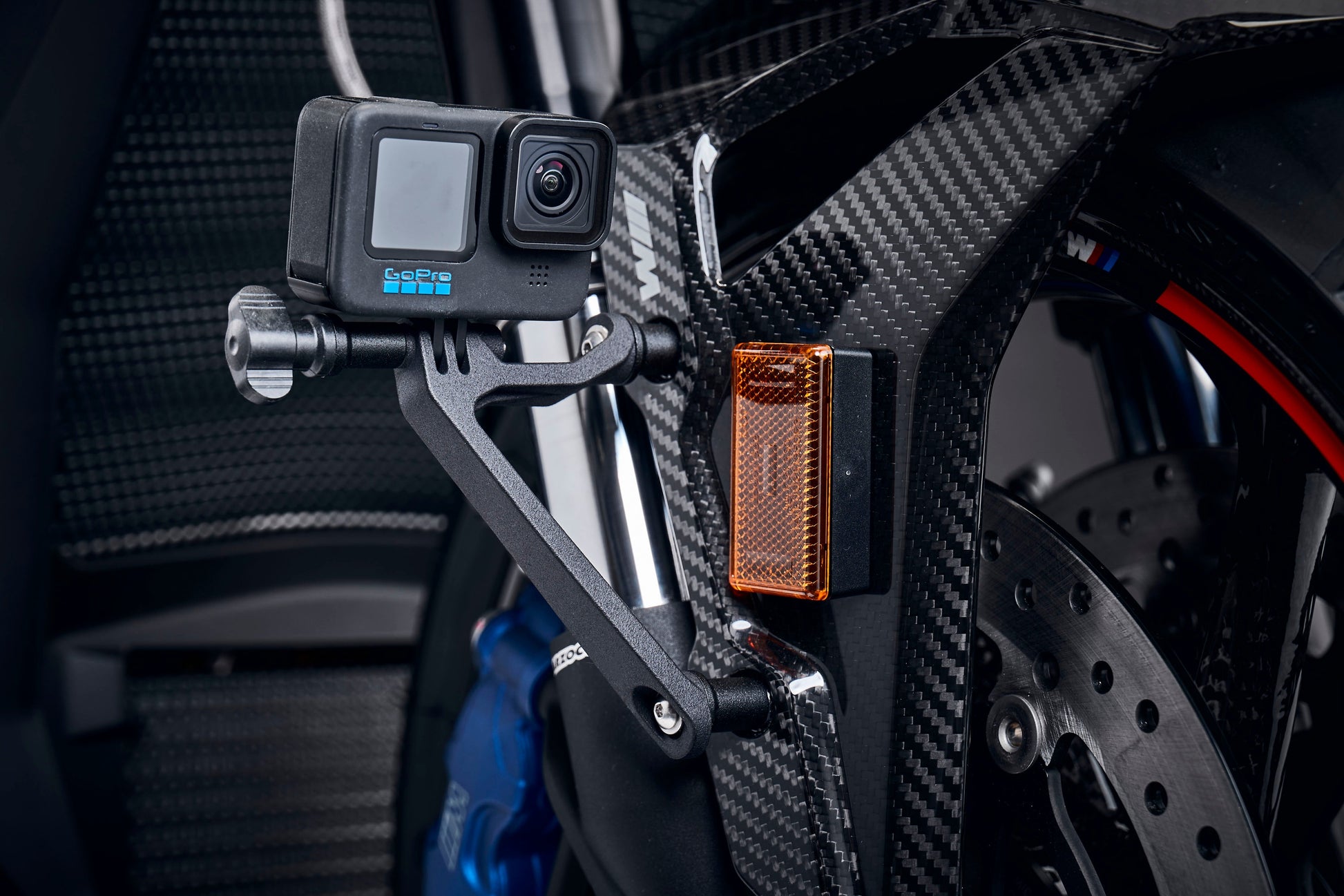 Evotech Action / Safety Camera Front Mudguard Mount - BMW S 1000 XR (2024+)