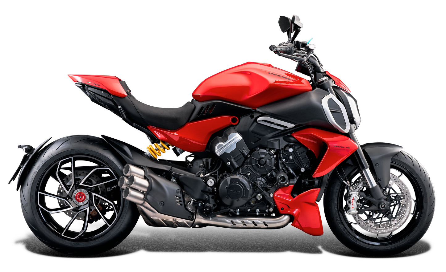 Achterbrug Beschermer Set Evotech Performance - Ducati Diavel V4 Bentley (2024)