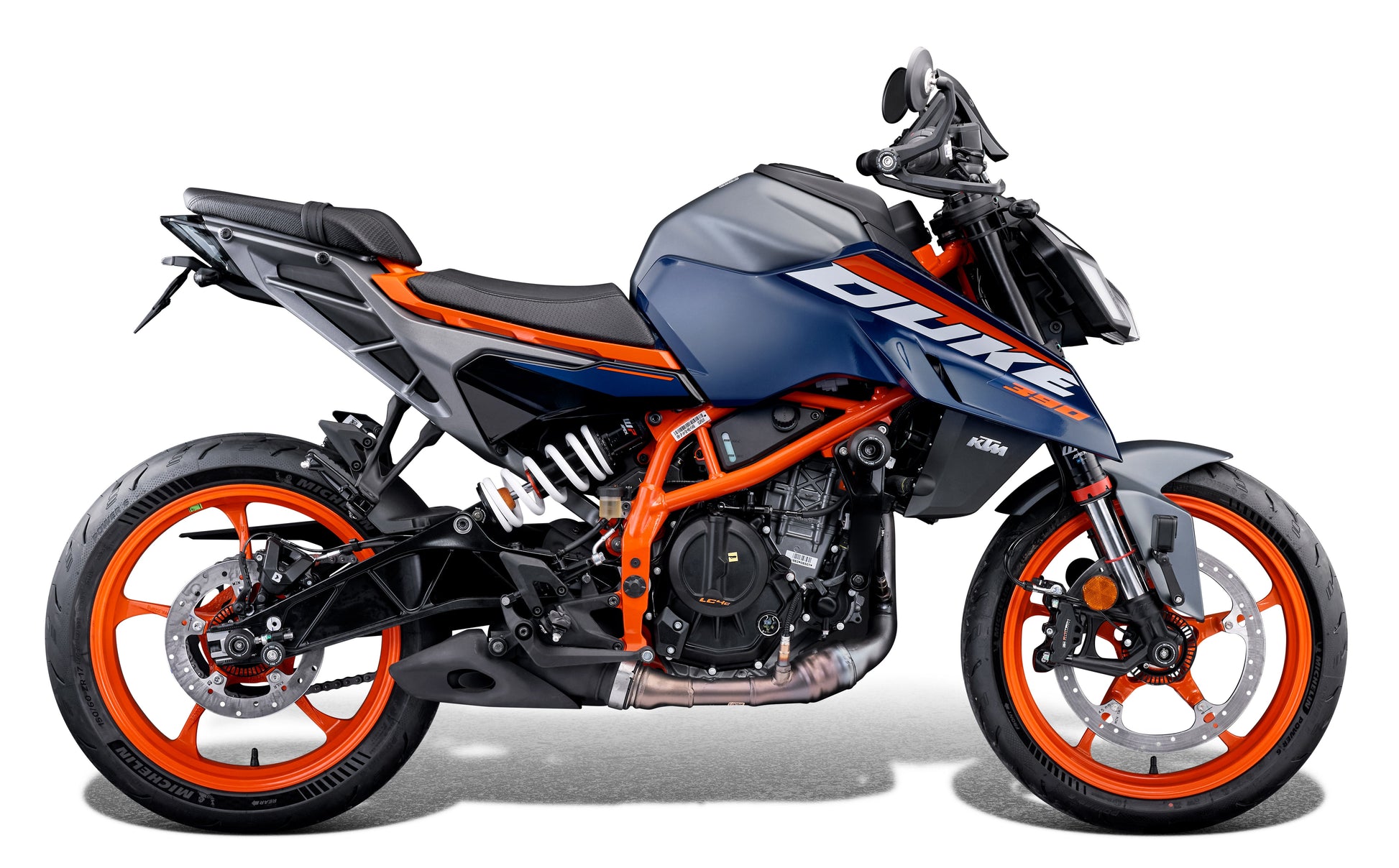 Evotech Voorvork en Achterbrug Beschermer Set - KTM 390 Duke (2024+)