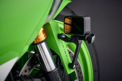 Evotech Action / Safety Camera Front Mudguard Mount -  Kawasaki Ninja ZX-10RR (2021+)