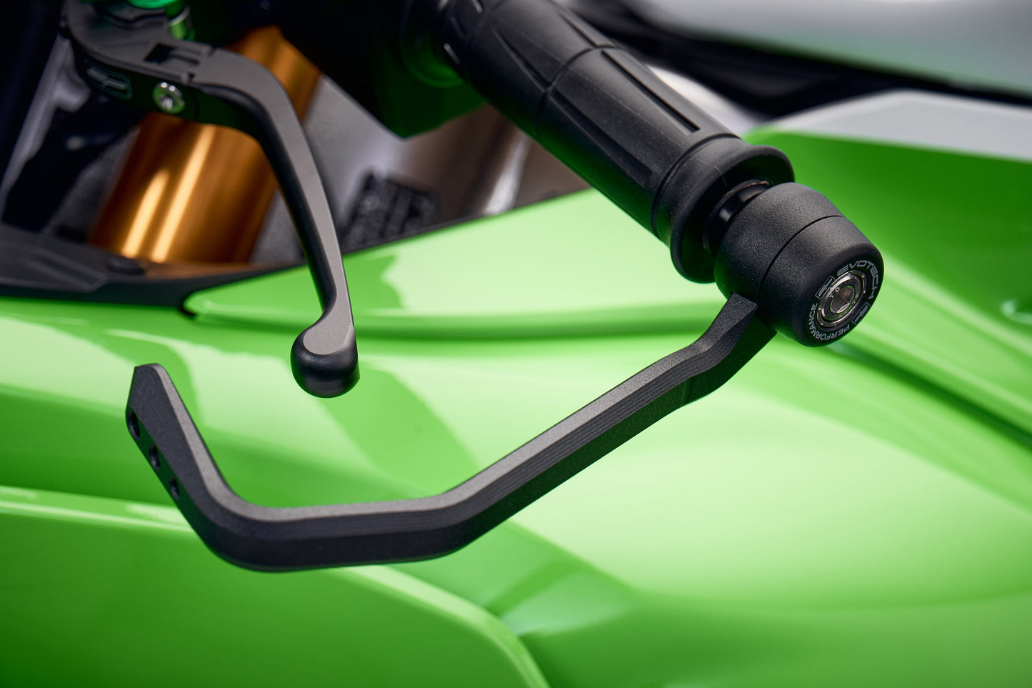 Evotech Kawasaki ZX6R Remhendel en Koppelingshendel Beschermer Set (2019 - 2021) (Race)