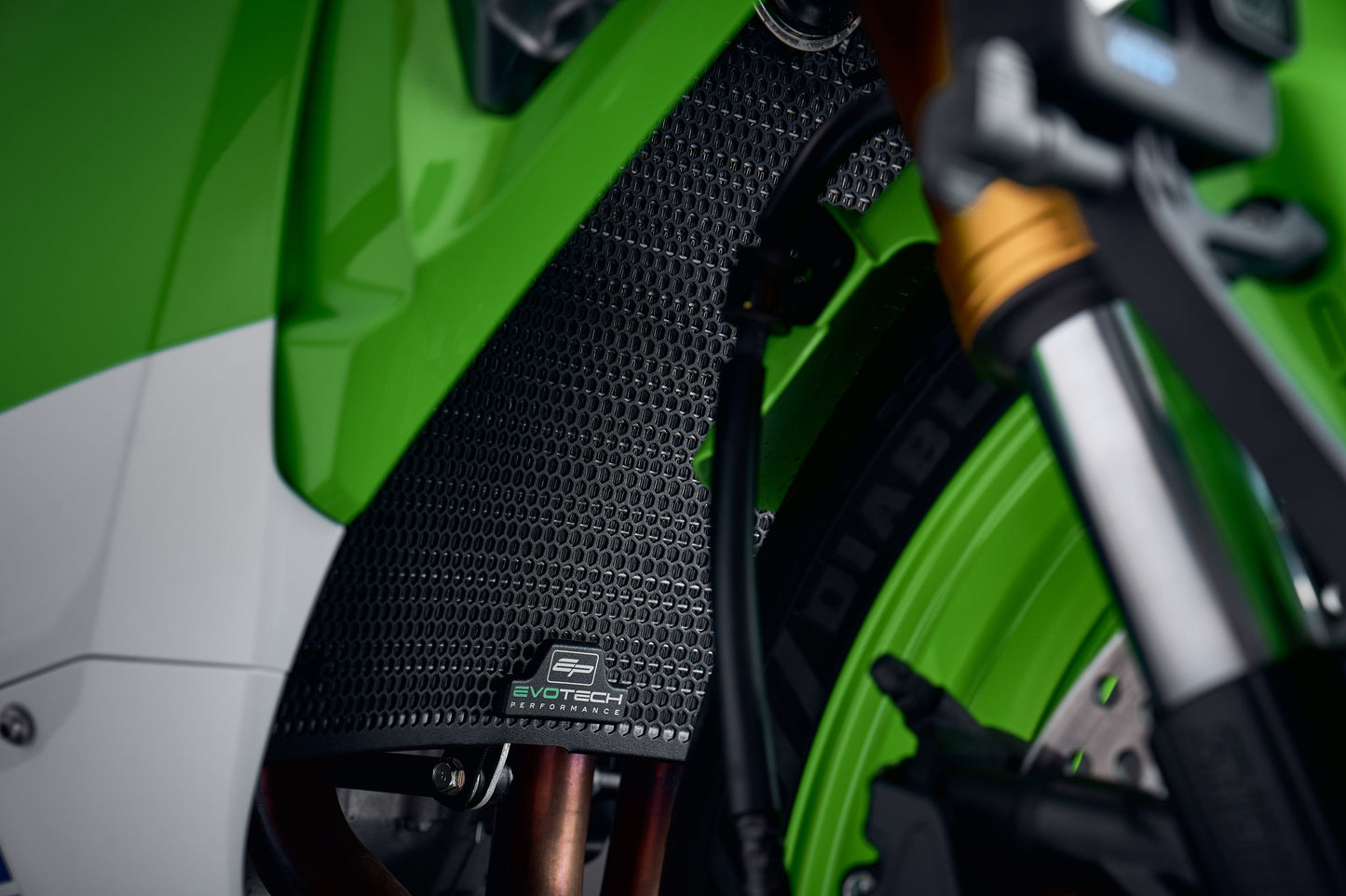 Evotech Kawasaki Ninja ZX-6R 40th Anniversary Edition Radiatorcover (2024+)