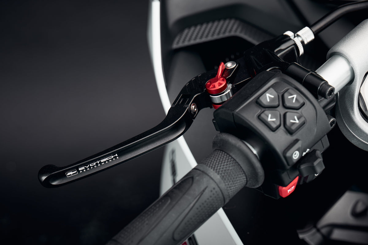 Evotech Evo Opklapbare Remhendel Koppelingshendel Set - Triumph Tiger Sport 800 (2025+)
