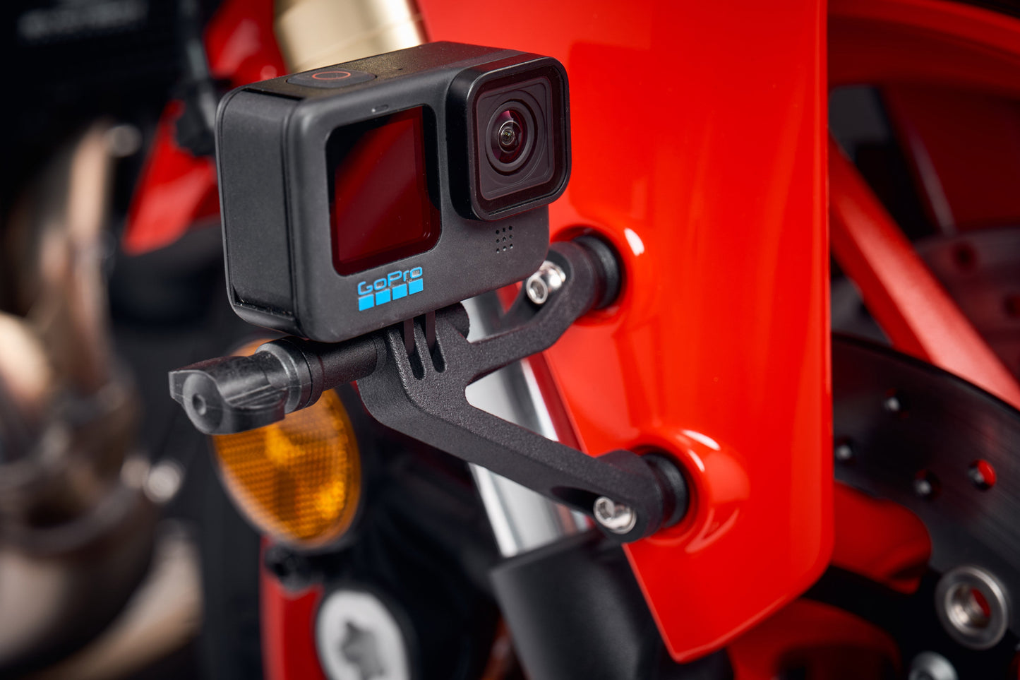 Evotech Action / Safety Camera Front Mudguard Mount -  Yamaha XSR900 (2022+)