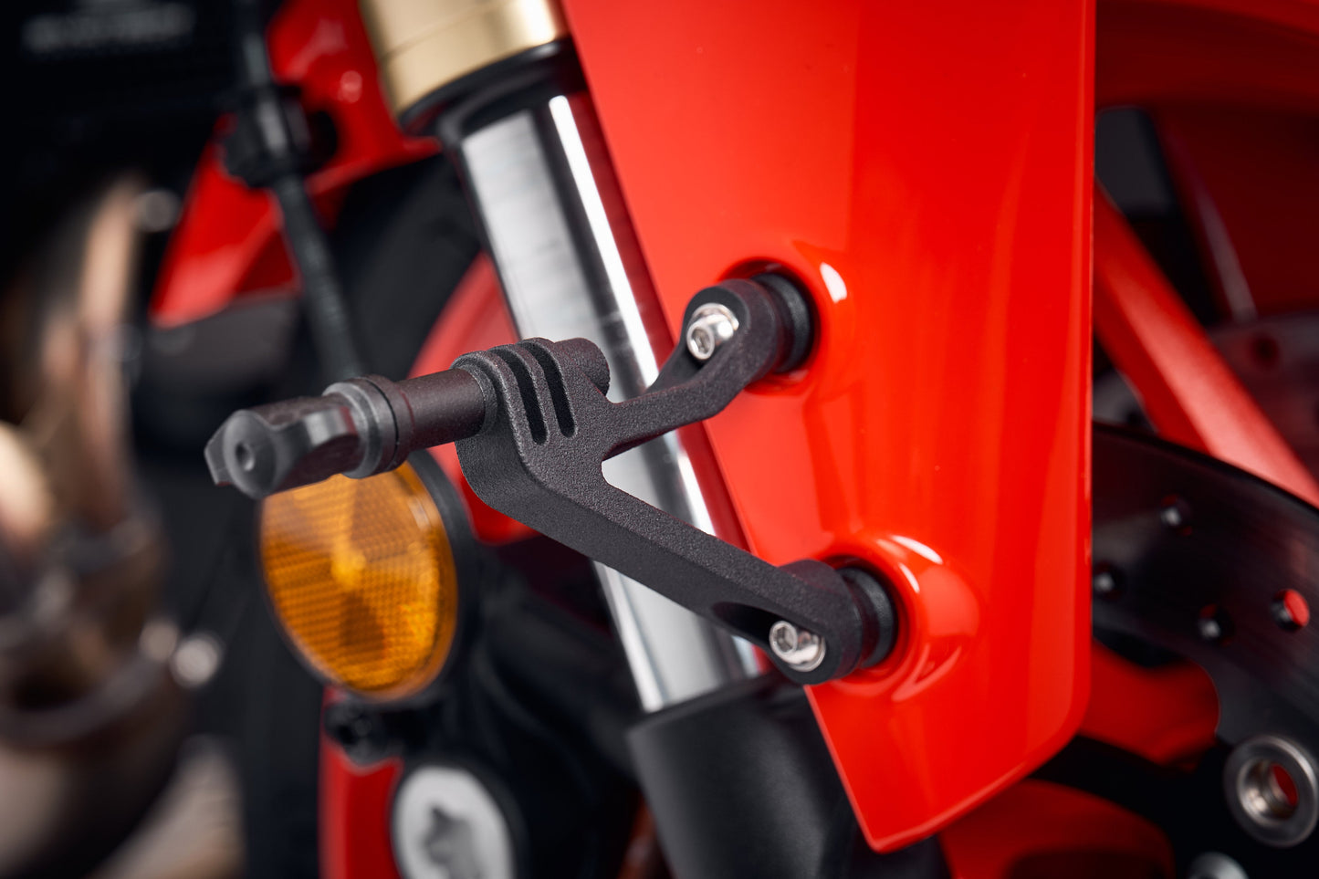 Evotech Action / Safety Camera Front Mudguard Mount -  Yamaha XSR900 (2022+)