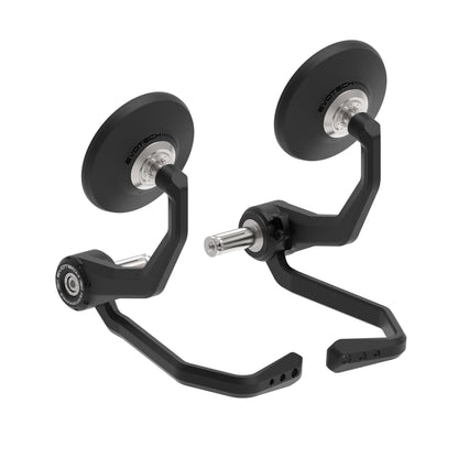 Evotech Bar End Spiegels incl. Remhendel en Koppelingshendel Beschermer Kit - KTM 890 Duke GP (2022+)