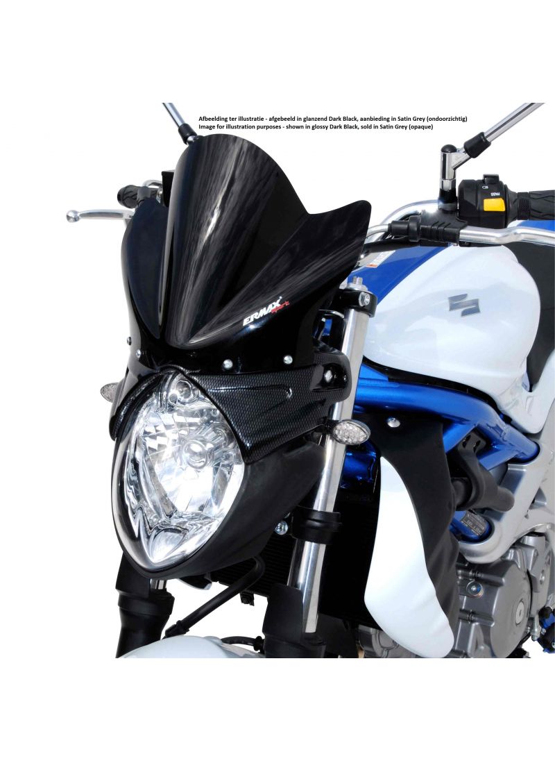 Ermax Windscreen Sport (22 cm) SFV650 Gladius Satin Gray