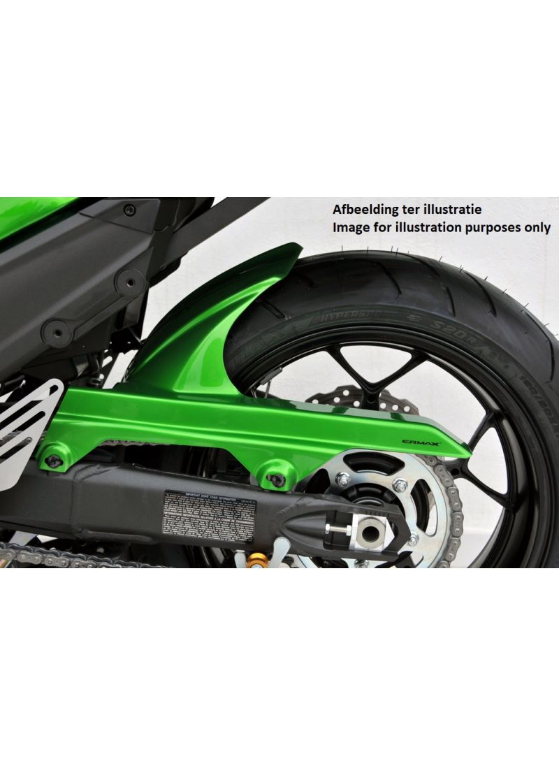 Ermax Hugger (hinterer Kotflügel) Kawasaki ZZR1400 ZX14R 2008/2013 Metallic Mitternachts -Saphire Blau
