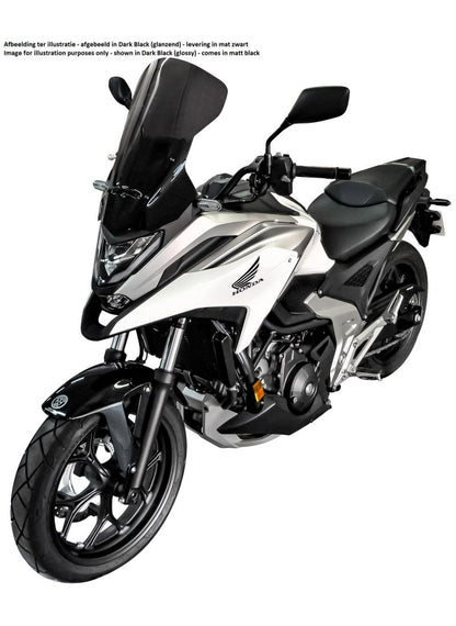 Ermax Touring Windshield (48cm) Honda NC750 2021-2022 Matt Black