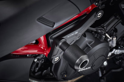 Evotech Ducati Diavel 1260 Frame Valblokken set (2019 - 2022) (Black)