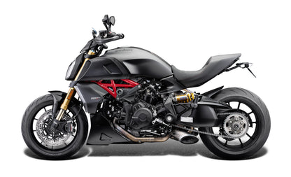 Evotech Ducati Diavel 1260 S Frame Valblokken set (2019 - 2022) (Black)