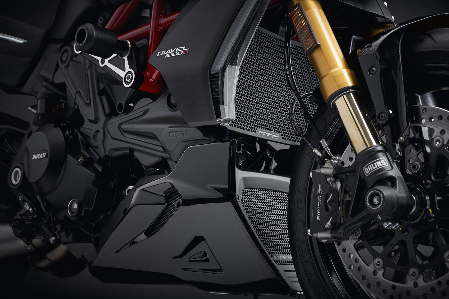 Evotech Ducati Diavel 1260 Radiator en Oliekoeler Covers Set (2019 - 2022)