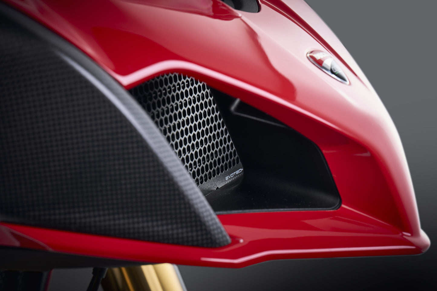 Evotech Ducati Multistrada 1260 S Radiatorcover Oliekoelercover en Motorblok Beschermer Set (2018-2020)