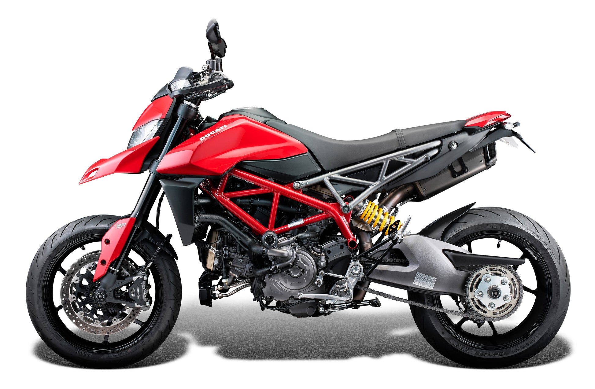 Evotech Ducati Hypermotard 950 Kentekenplaathouder (2019-2025) (Termignoni Single Race Exhaust Compatible)