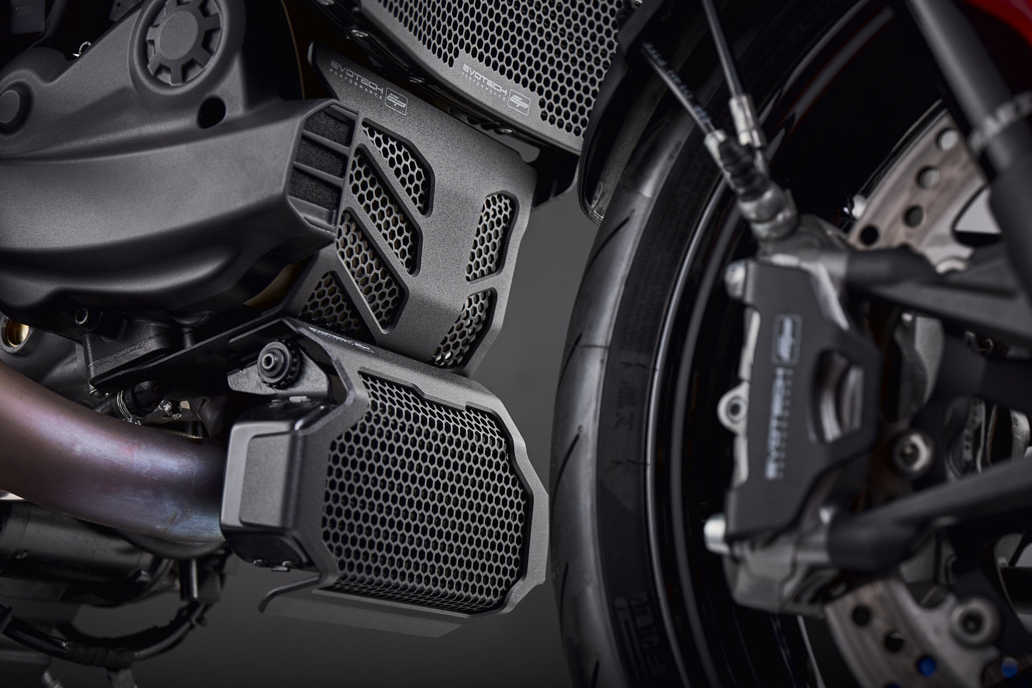Evotech Ducati Hypermotard 950 RVE Radiator & Engine en Oliekoeler Covers Set (2020-2025)