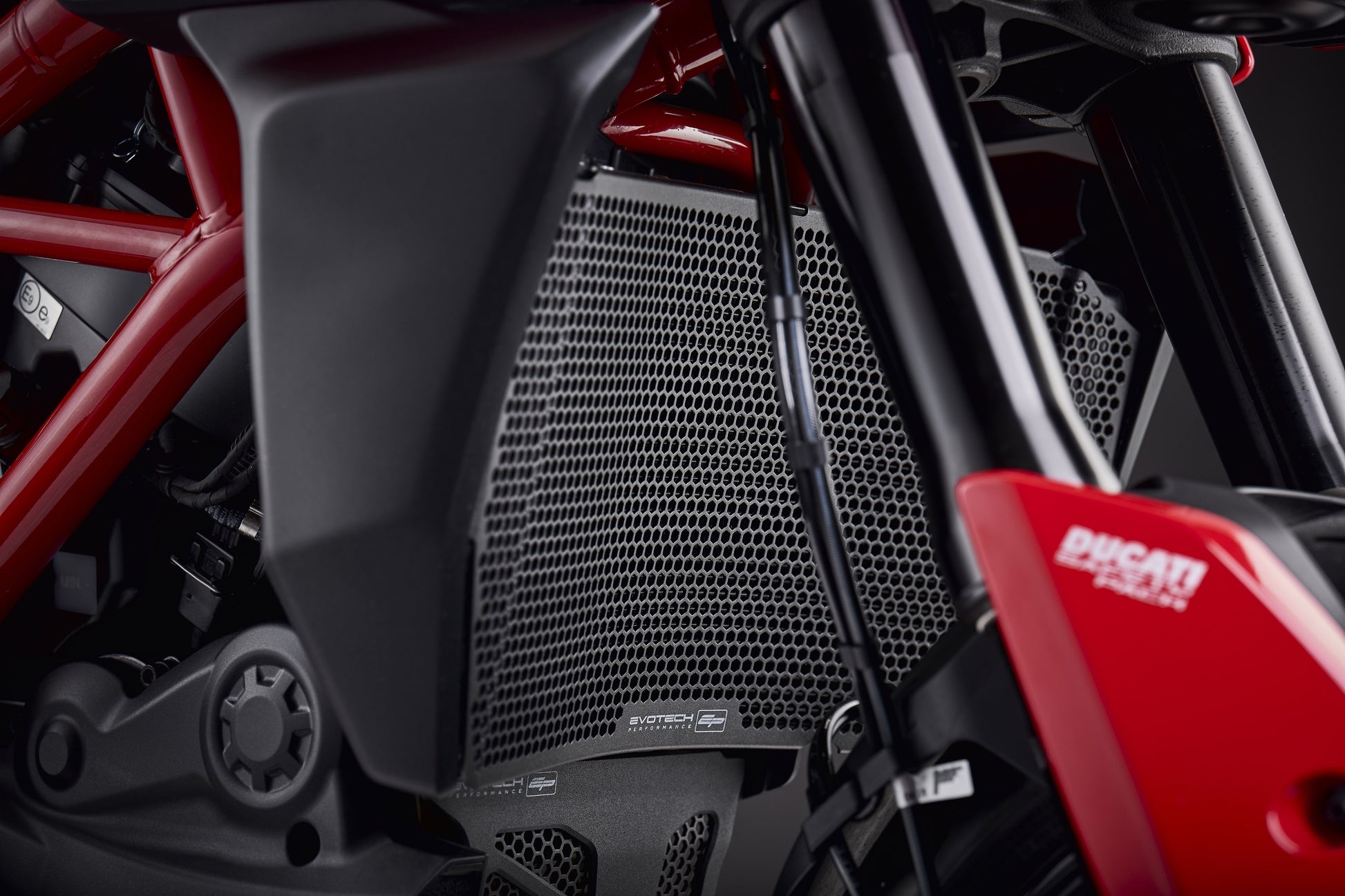 Evotech Ducati Hypermotard 950 Radiator & Engine en Oliekoeler Covers Set (2019-2025)